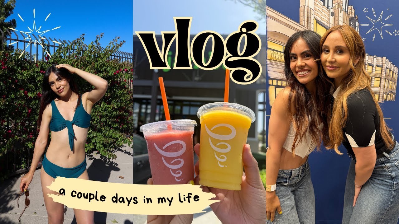 VLOG: I Met Catherine Paiz at Her Book Signing + Pool Day & Family Time