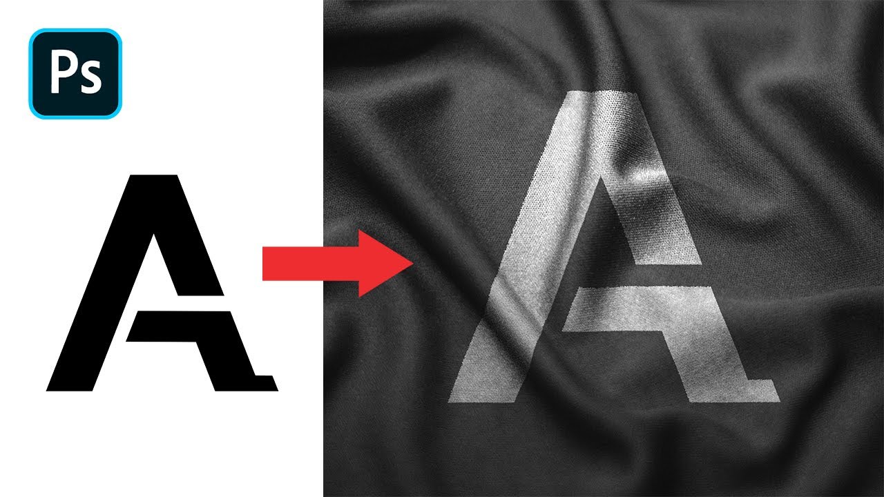 Add Text or Logo on Fabric in Photoshop