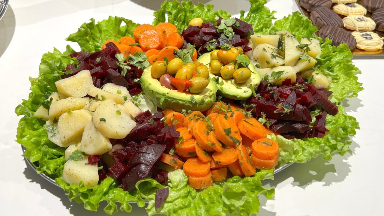 DELICIEUSE SALADE COMPOSÉE À LA MAROCAINE  🥰