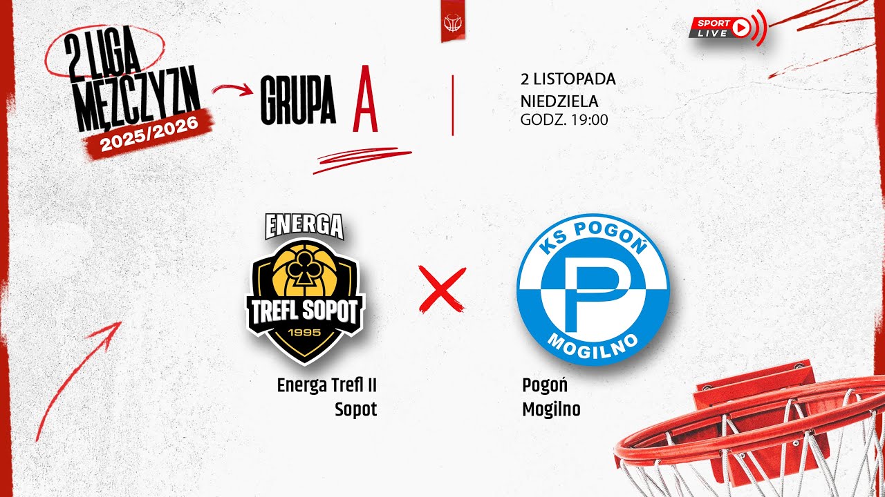 Energa Trefl II Sopot - Pogoń Mogilno (2 LM)