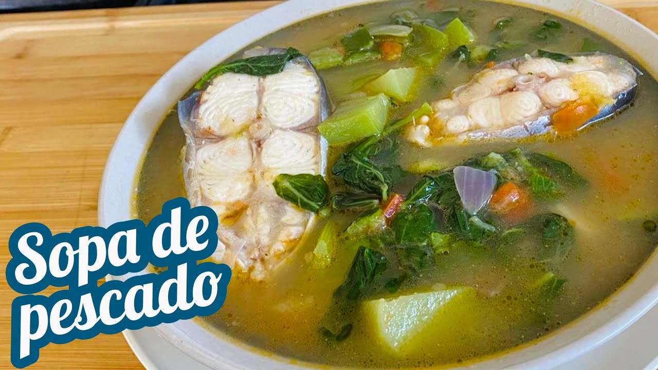 COMO HACER SOPA DE PESCADO QUE QUEDE DELICIOSA Y FÁCIL