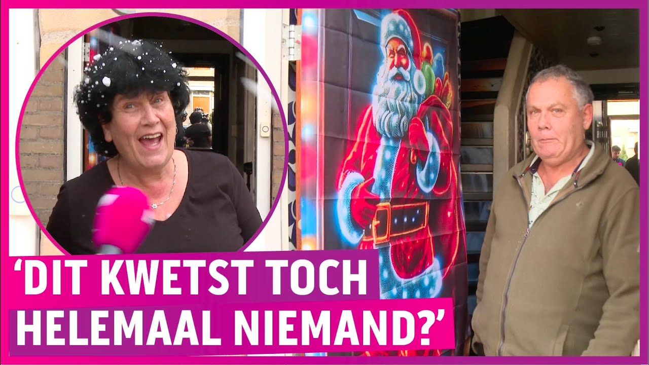 Nijmeegse straat nu al in kerstsferen: ‘Moet wel christelijk blijven!’