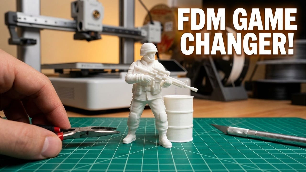 Impresión 3D | mis propias miniaturas 🪖 | FDM |  #3dprinting #impresion3d #miniaturas 