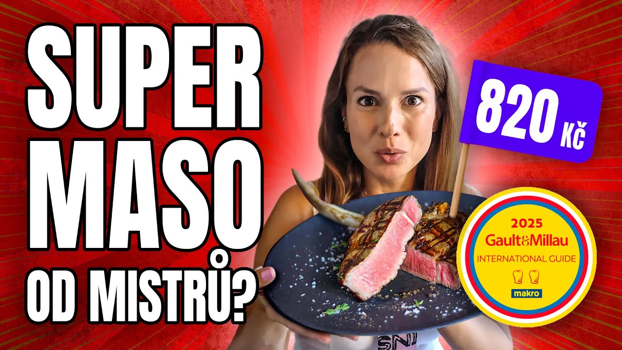 DOKONALÝ STEAK A MORKOVÁ KOST! Ochutnám MASO OD MISTRŮ? #jídlo #restaurace