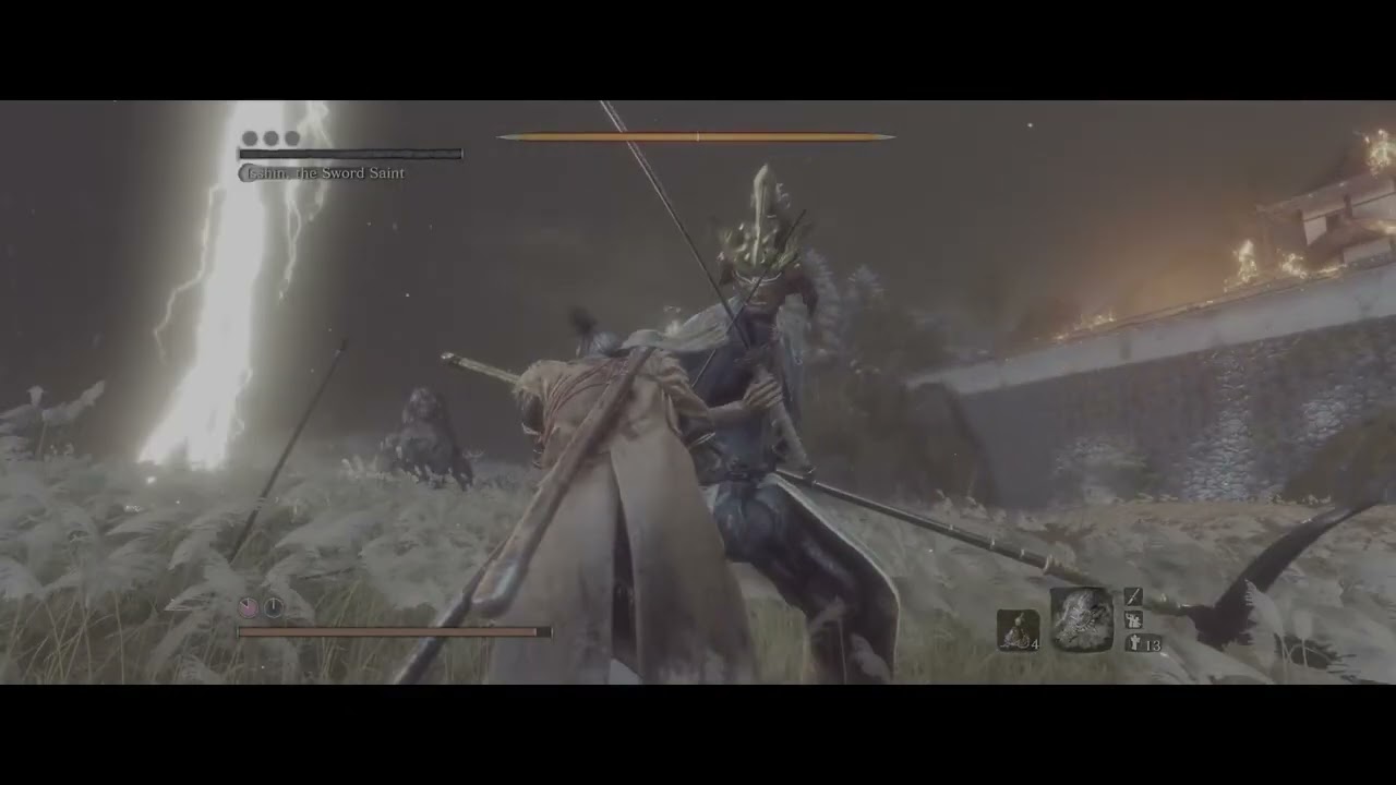 Sekiro - Final Battle with cutscenes (Neutral Ending - 