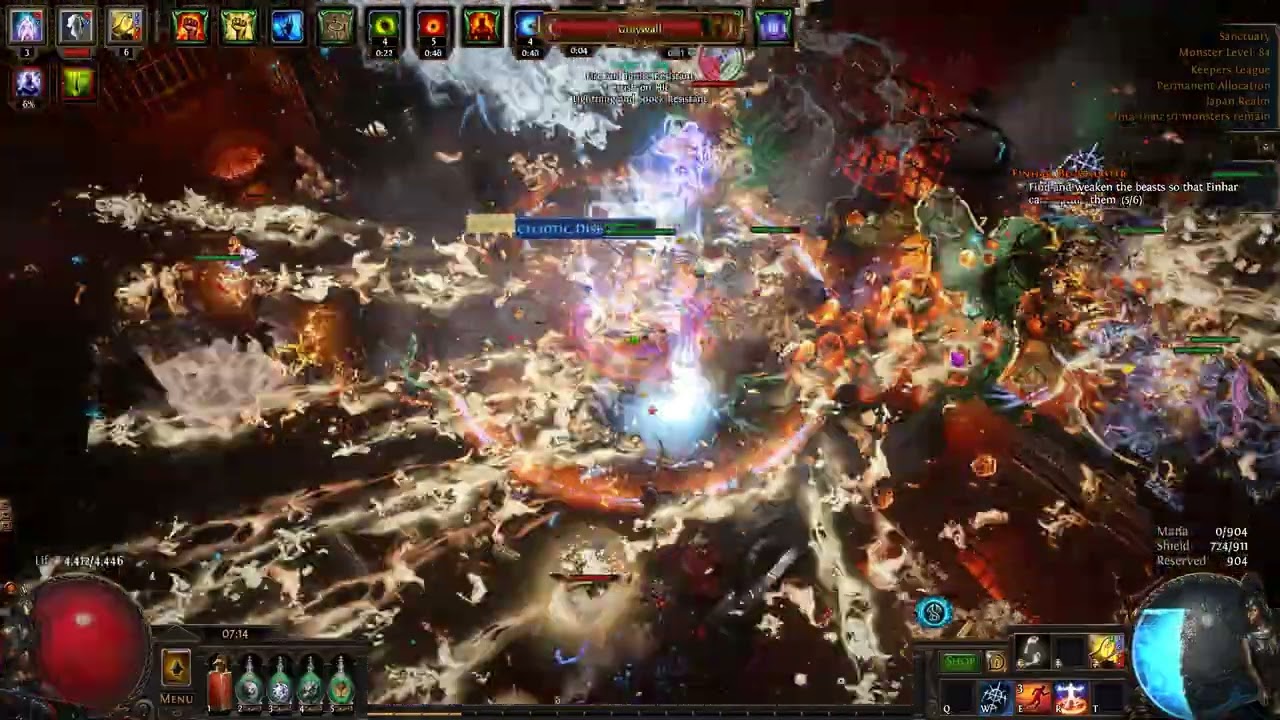 [3.27] Herald buff stacking HolyFlameTotem - T17 run