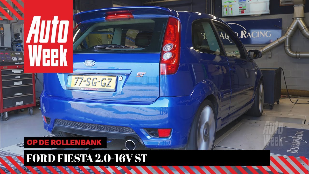 Ford Fiesta 2.0-16V ST - Op de Rollenbank