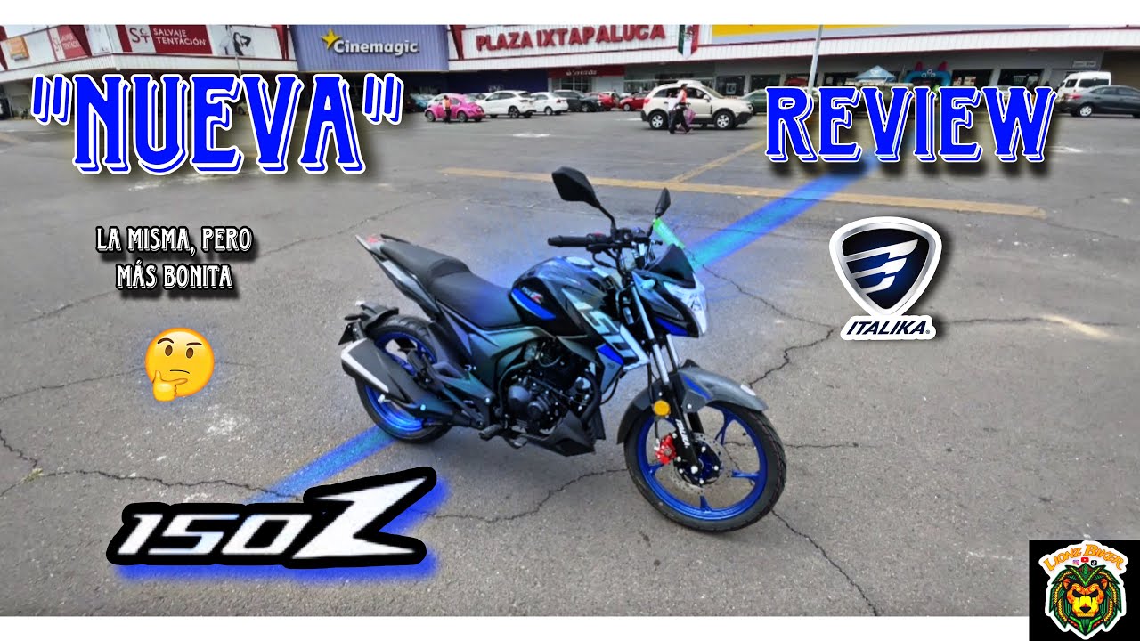 150z Nueva!! 🔥|| Review 💙 || La misma pero más BONITA!  🤔|| Lionz Biker 🦁