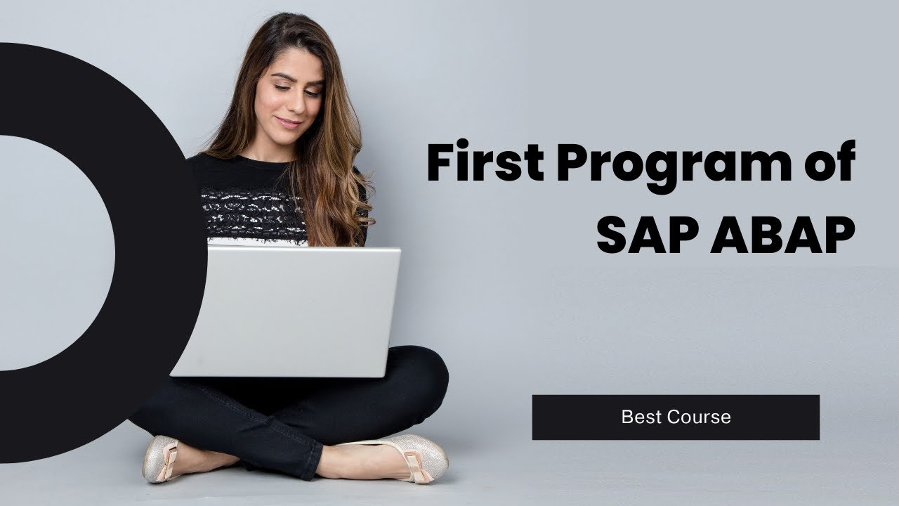 First Program of SAP ABAP | eLearning Solutions | #elearning #sap #sapabap | sap abap full course