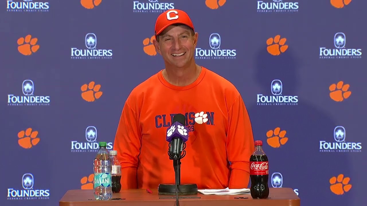 Dabo Swinney, 11/08/25