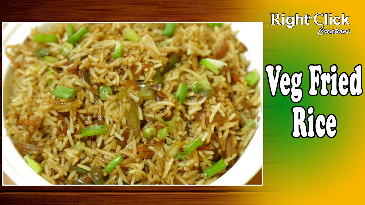 Indian Restaurant style of Veg Fried Rice using some healthy vegetables & sauces with ultimate taste