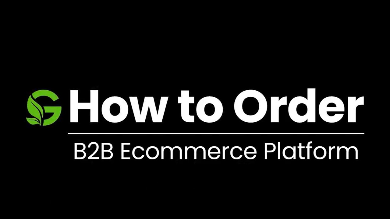 How to Place a B2B Order on Green Jeeva | Organic Ingredients Made Easy