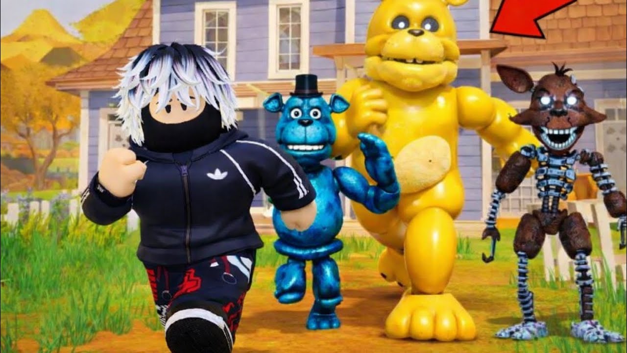 Jugamos FREDDY EN HELLO NEIGHBOR EN (ROBLOX) Y ESTO PASO