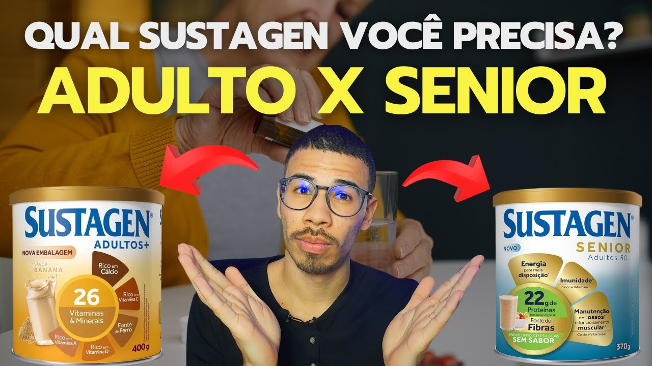 Descubra as Diferenças : Sustagen Adulto vs. Sustagen Sênior | Guia Completo