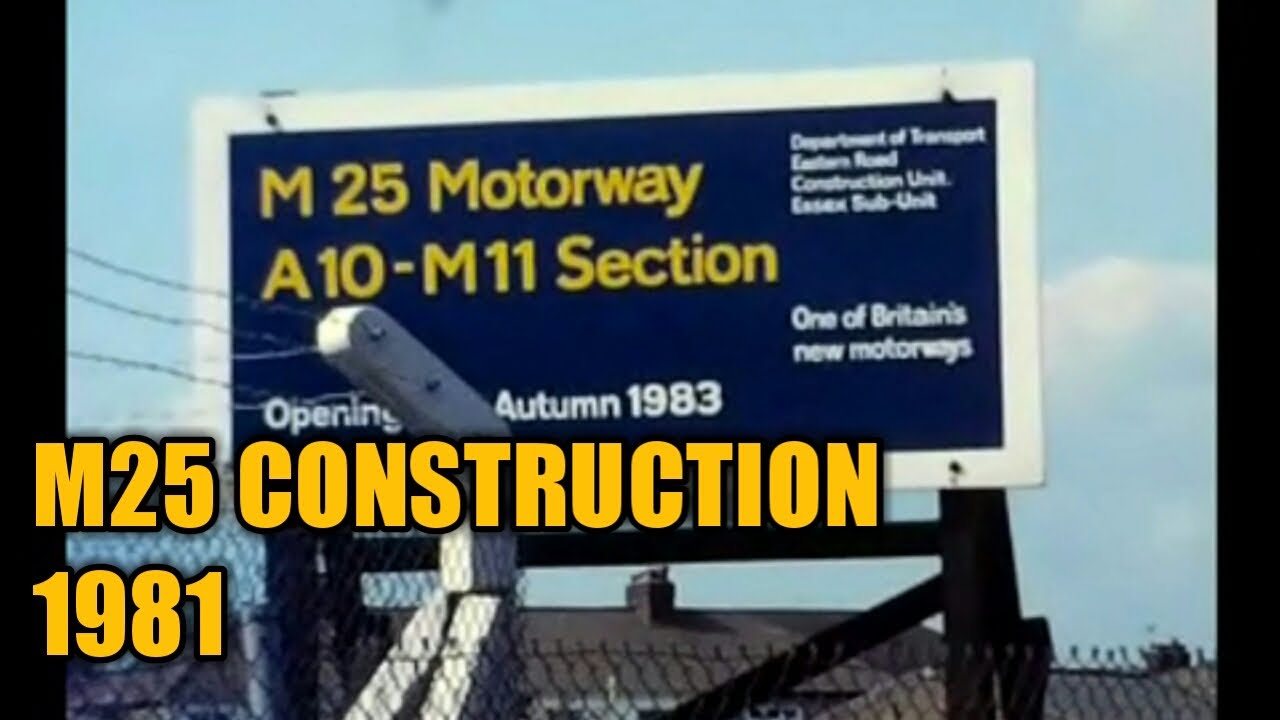 M25 Construction - 1981