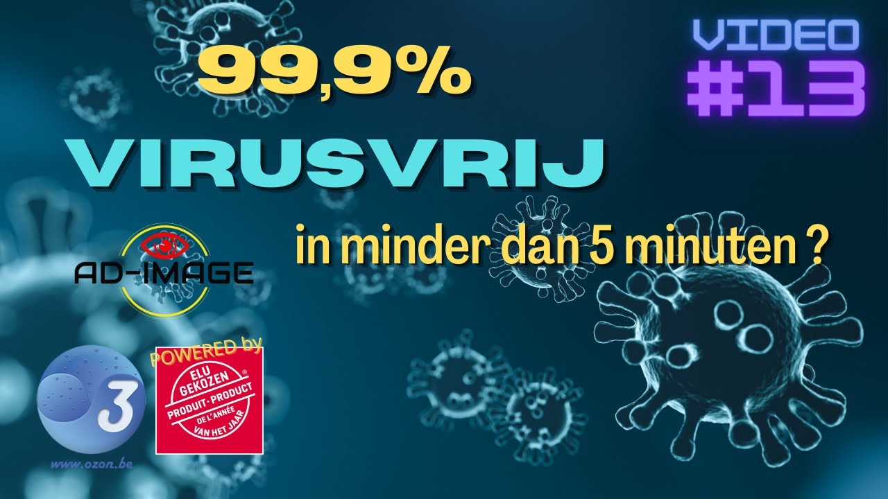 99,9% VIRUSVRIJ in minder dan 5 minuten ? VIDEO#13
