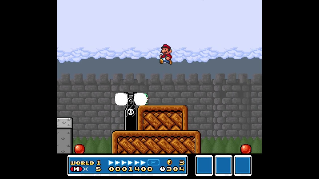 Mace Ball Fortress | SMAS SMB3 Custom Level