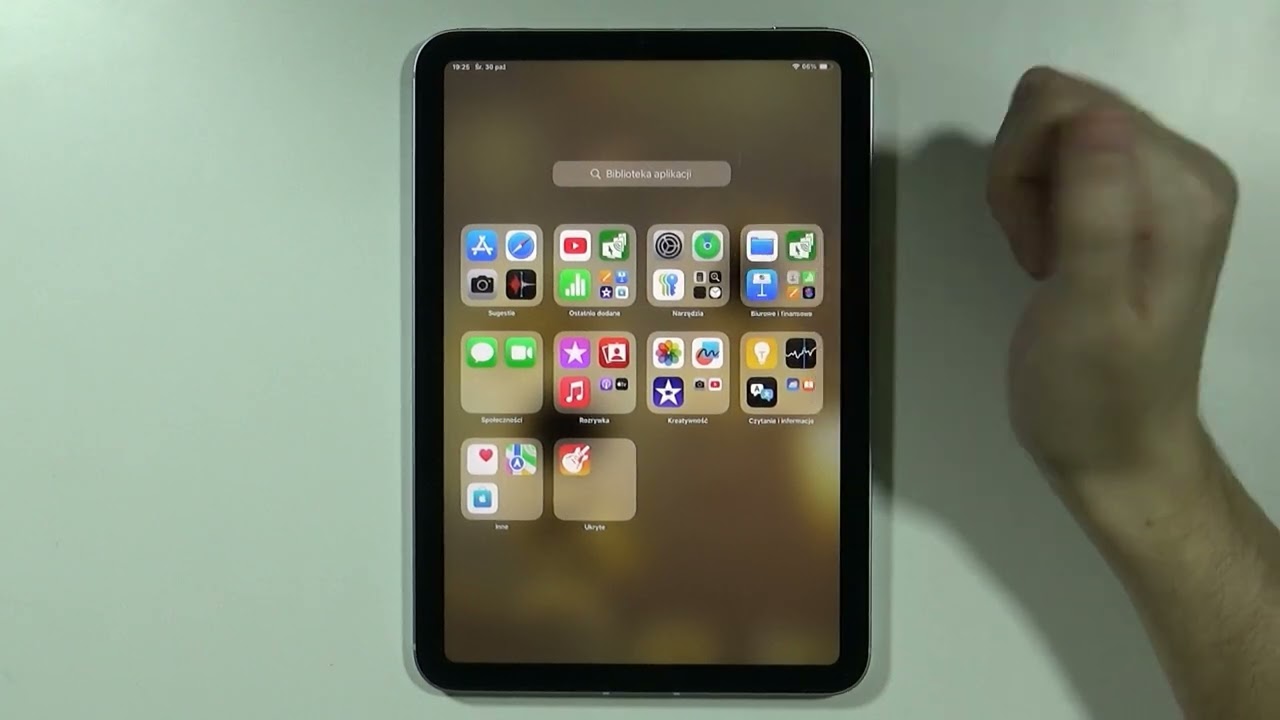 iPad Mini (A17 Pro): Jak ukryć aplikacje