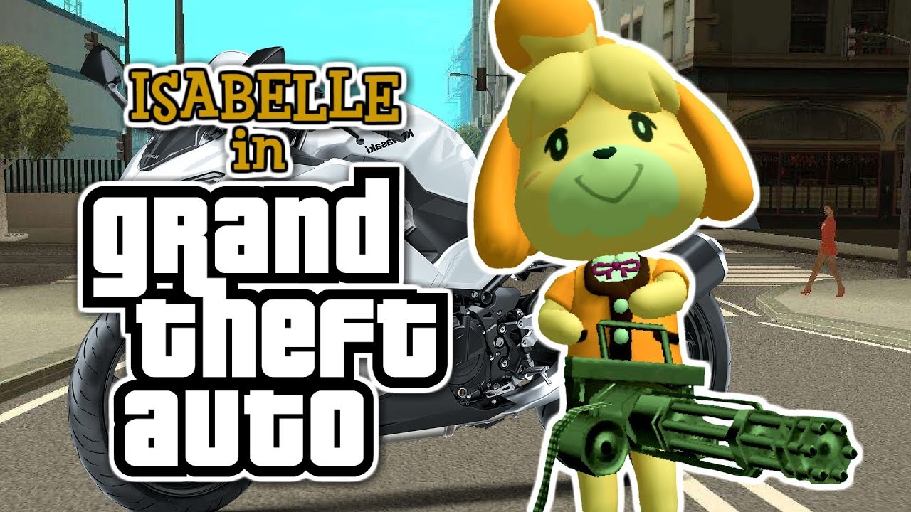 ISABELLE in Grand Theft Auto (Funny)