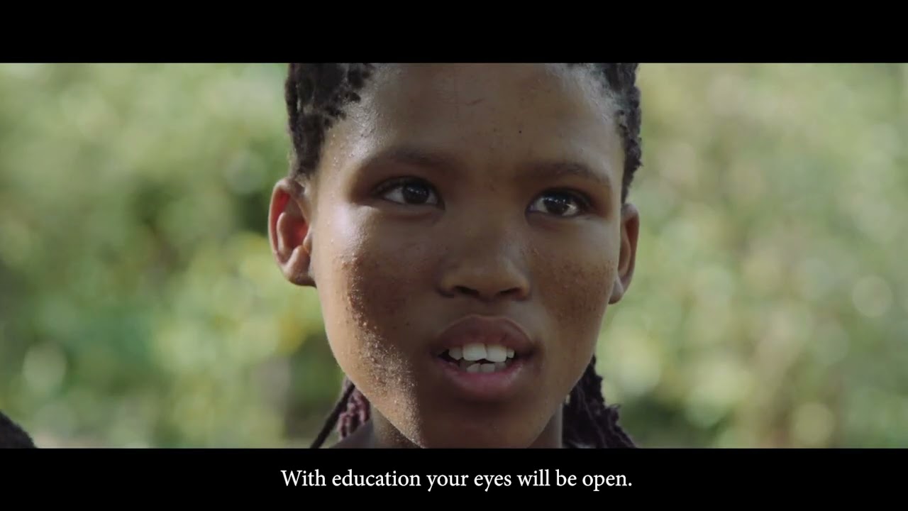 Ju/'Hoansi San Bushmen Remote Village School Project in Nhoma, Namibia