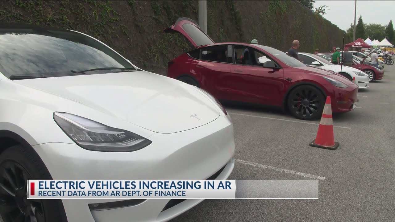 Electric vehicles increasing in Arkansas