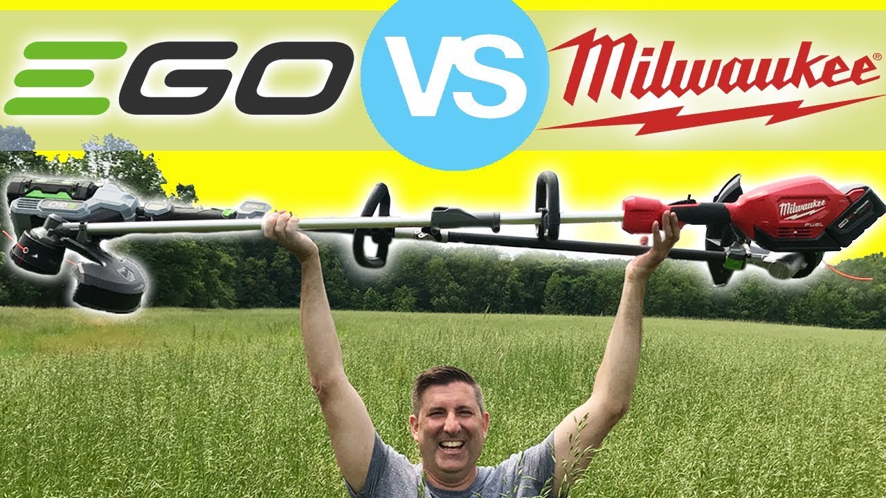 EGO vs MILWAUKEE | Cordless String Trimmer SMACK-DOWN 👍👍👍