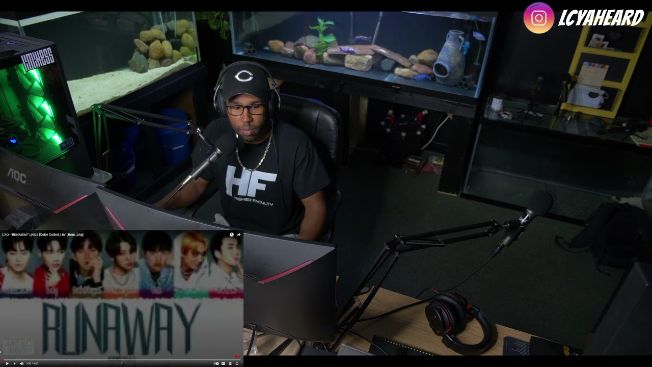 EXO  - Run Away reaction ( kpop ) LcYaHeard Higher Faculty
