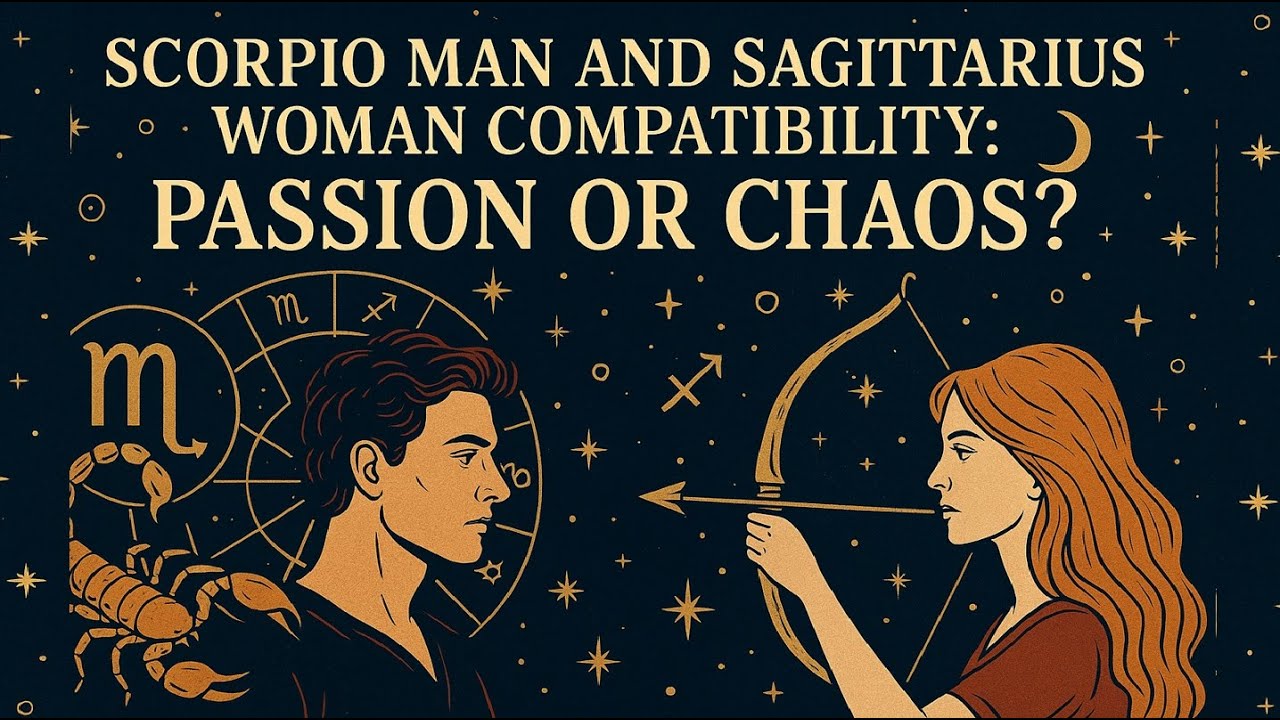 Scorpio Man and Sagittarius Woman Compatibility: Passion or Chaos?