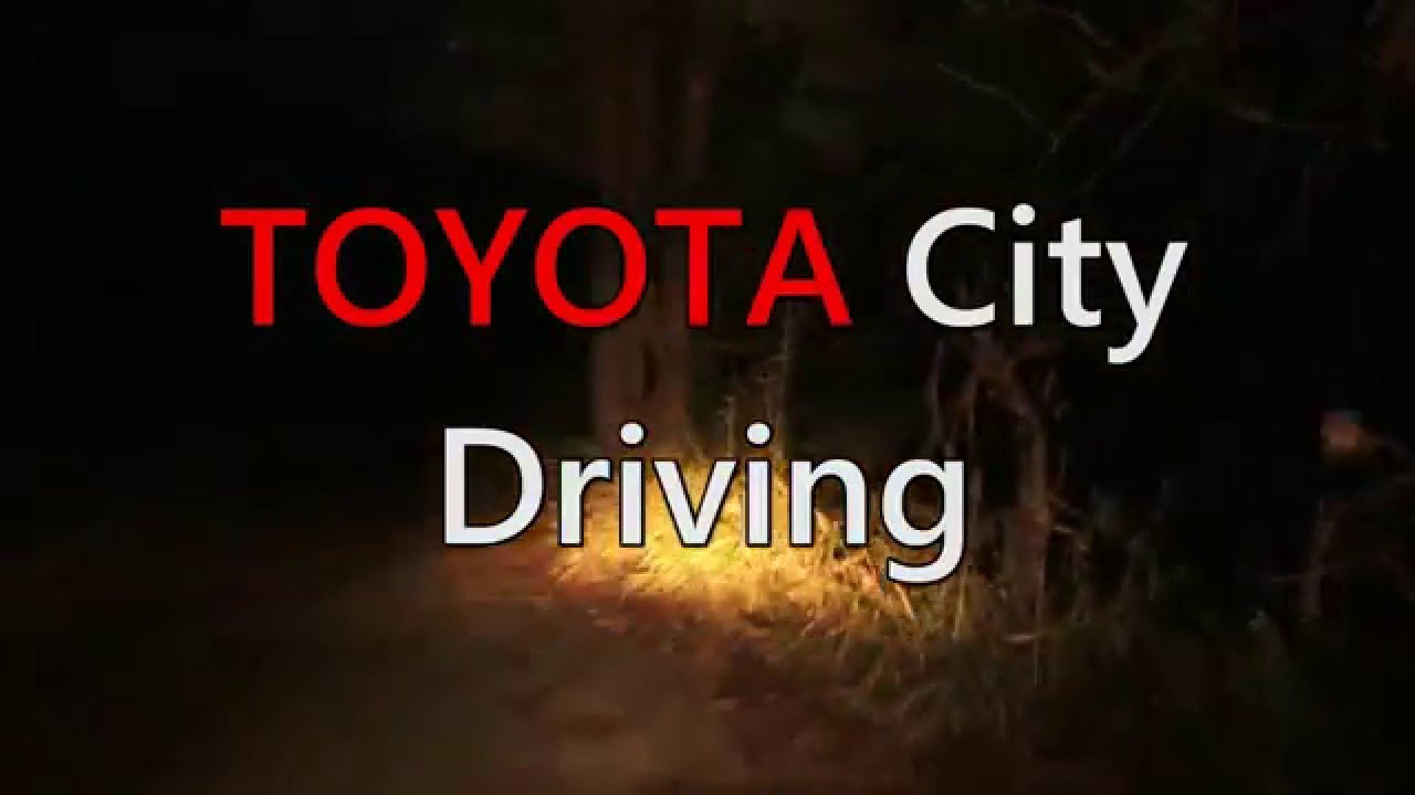 TOYOTA CITY DRIVING