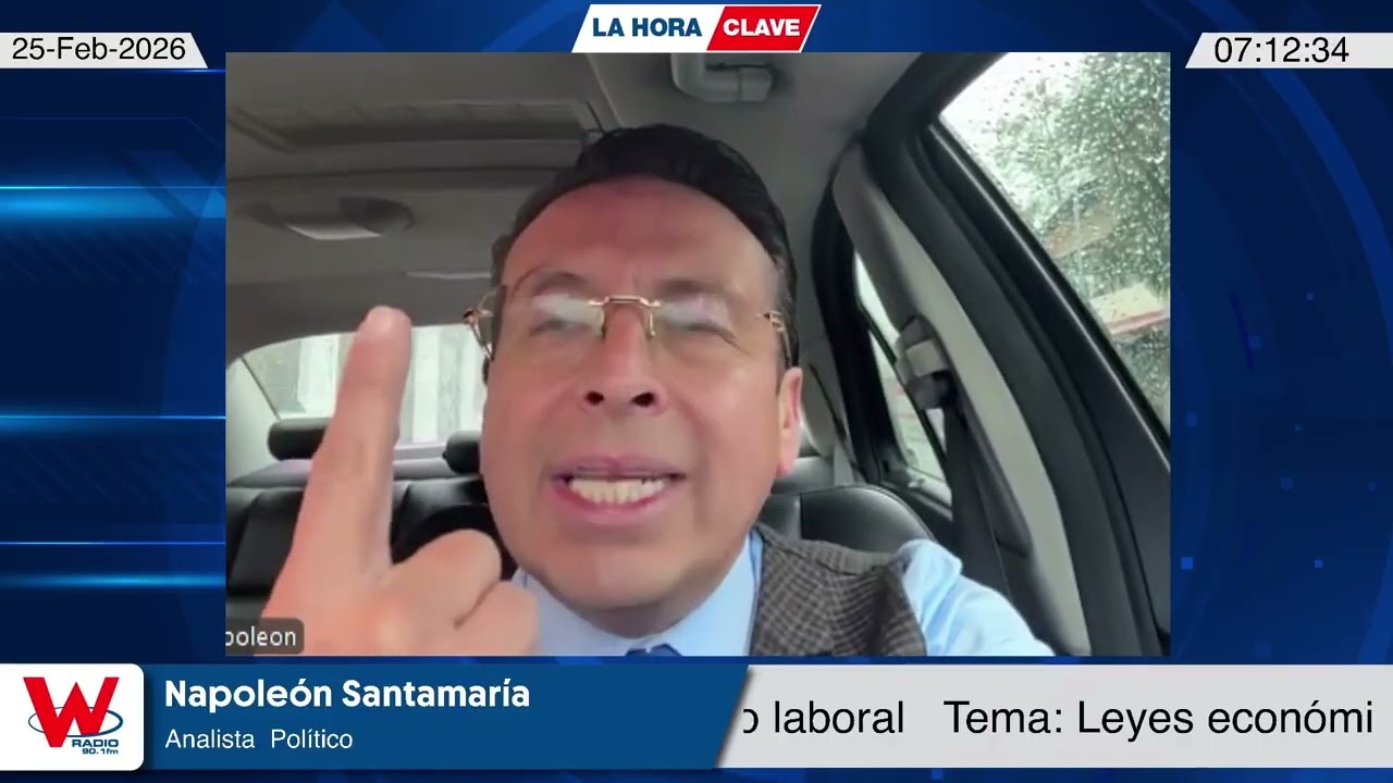 Napoleón Santamaría - Analista  Político - Tema: Leyes económicas y acuerdo laboral