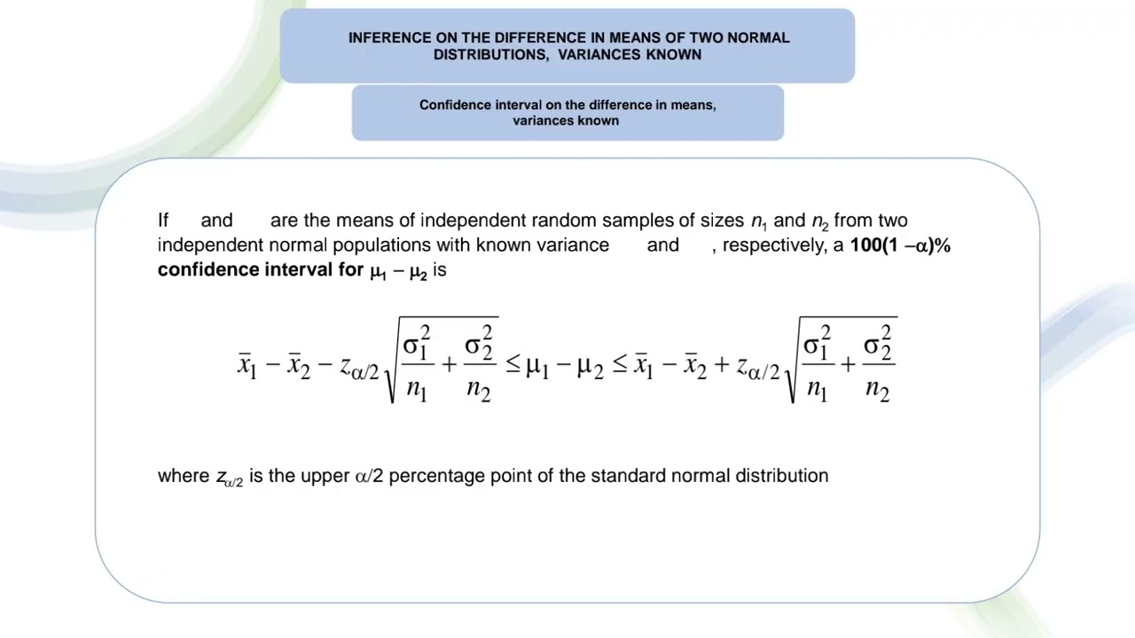 Statistical Inference of Two Samples  Group 6