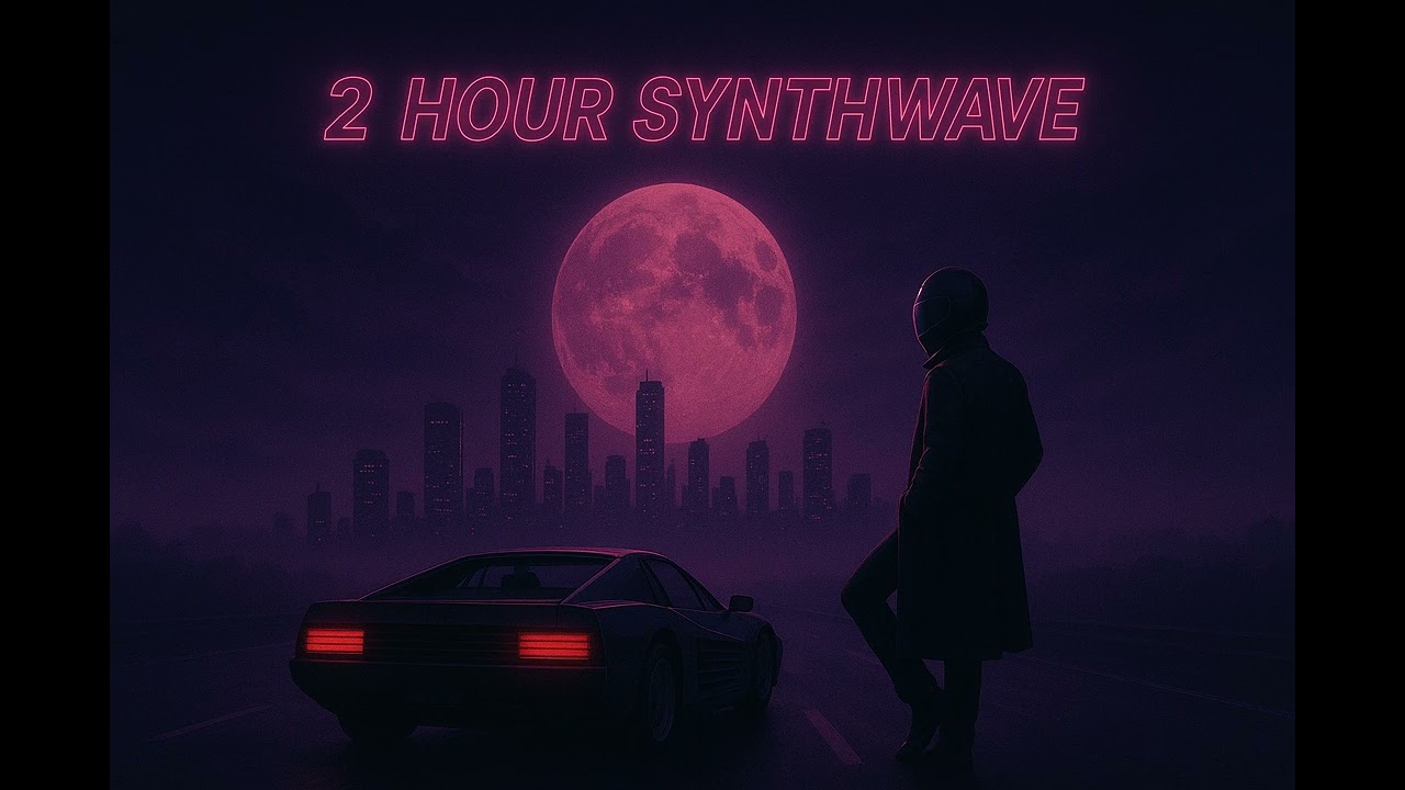2h of Synthwave, Cyberpunk, Ambient Music, Vaporwave, Sci-fi, 80s & Chill