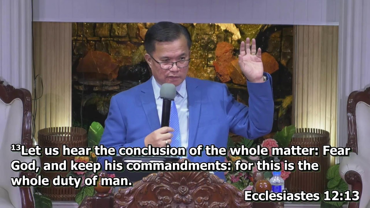 GOD IS STILL GOD - THE SAME FAITHFUL GOD - DR. EMERSON P. CRUZ