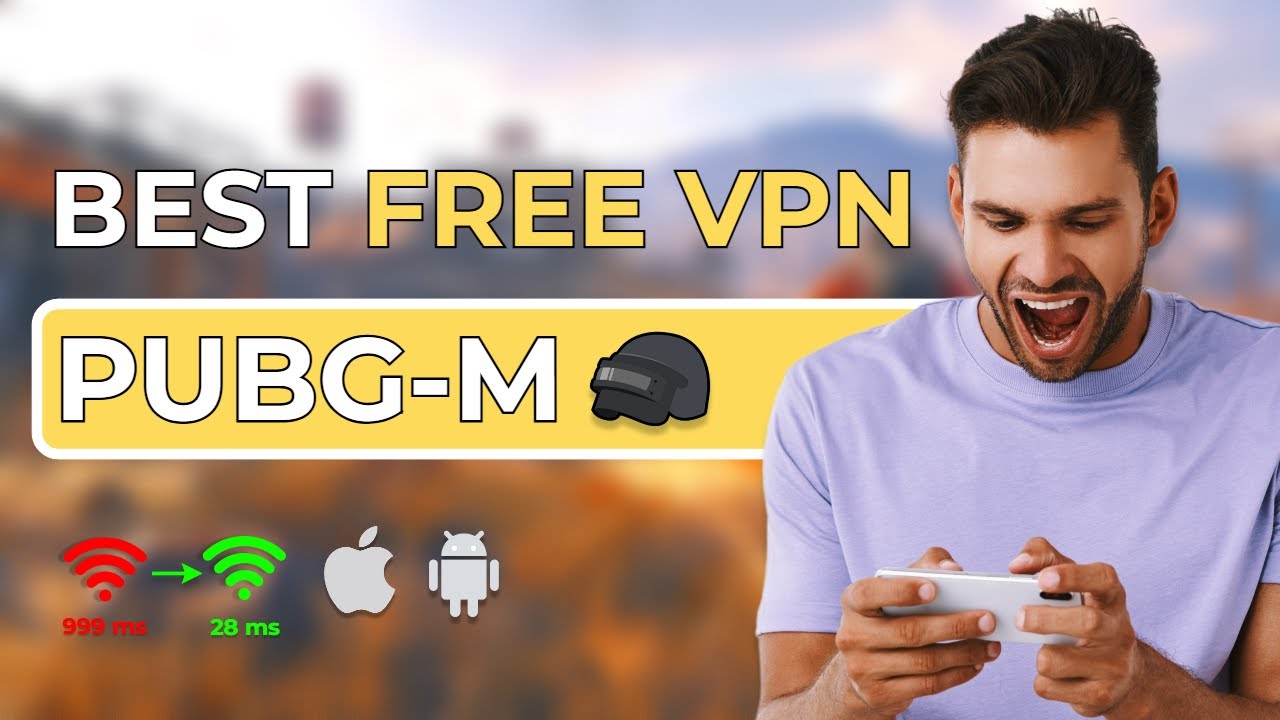 Лучший бесплатный VPN для PUBG Mobile 2026 | Android и iOS | Без задержек, безлимитный, быстрый