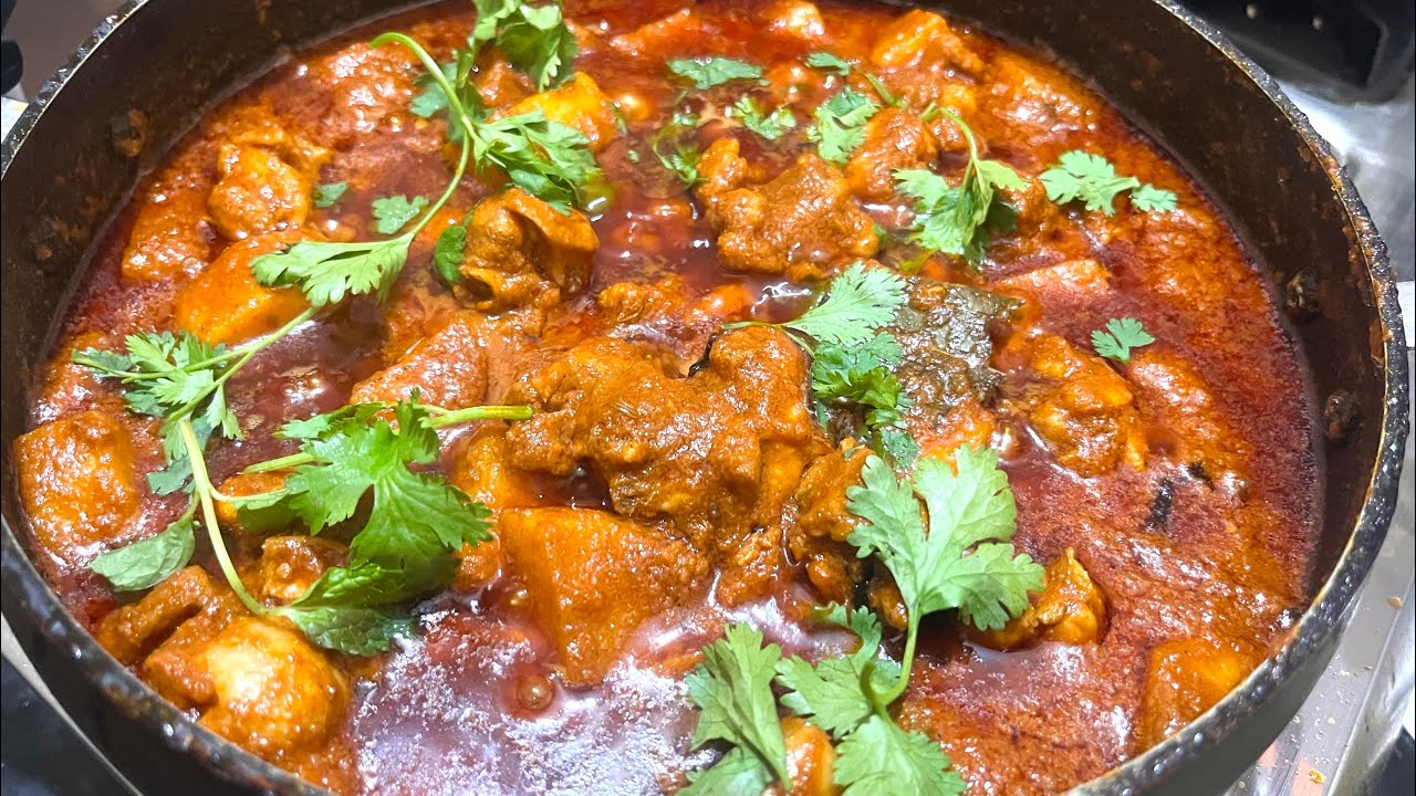 காரசாரமான குண்டூர் சிக்கன் குழம்பு Spicy Guntur Chicken Gravy