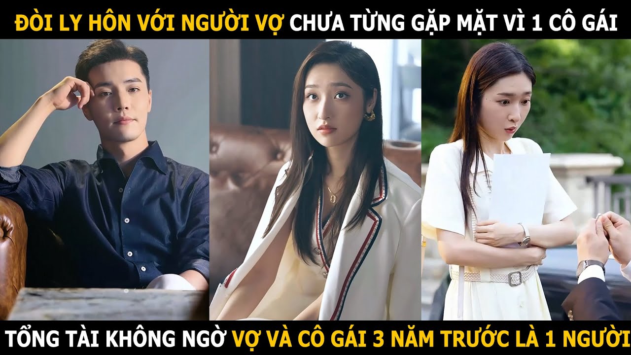 Đòi ly hôn với người vợ chưa từng gặp vì 1 cô gái, tổng tài không ngờ vợ và cô gái 3 năm trước