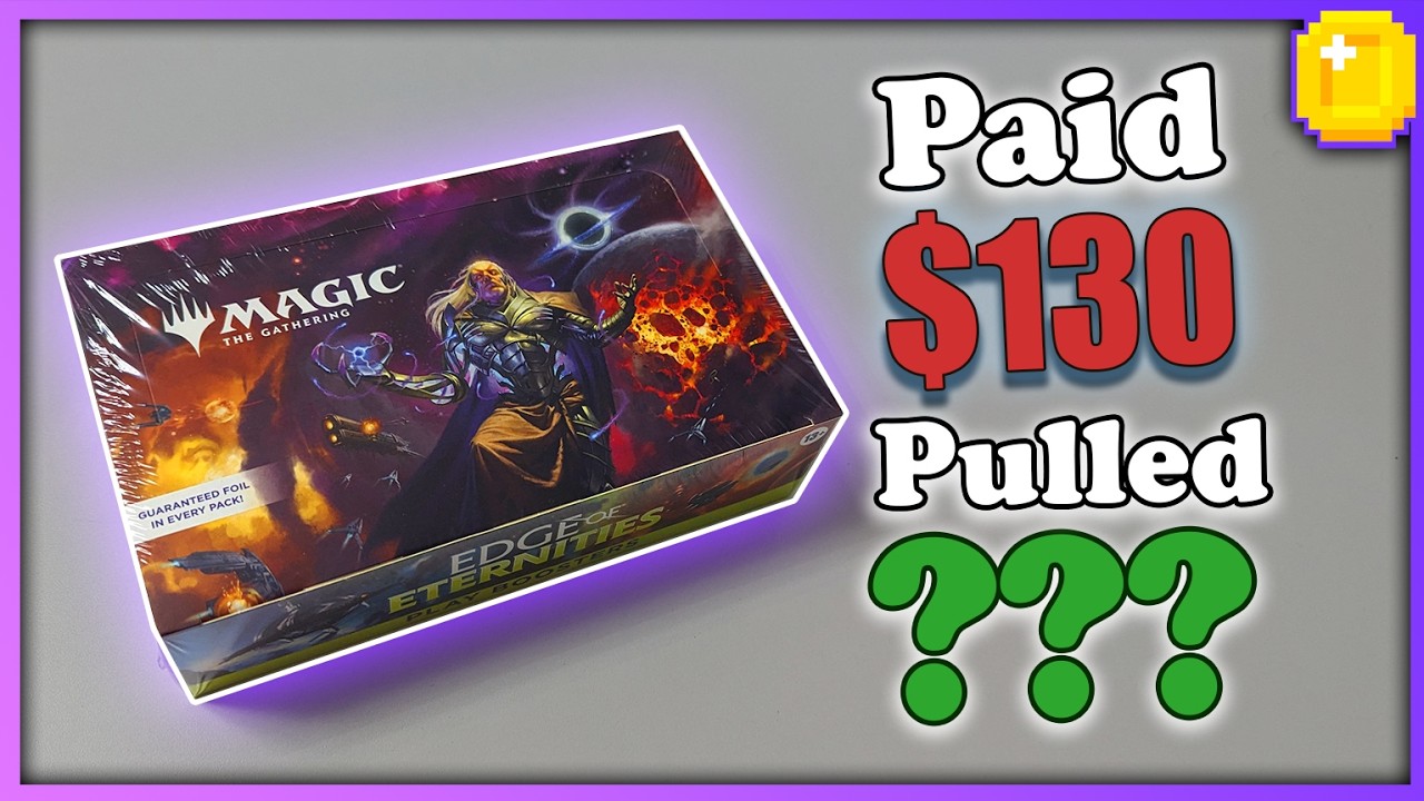 Let's Pull At Least $130! | Edge of Eternities Play Booster Box Opening.#edgeofeternities