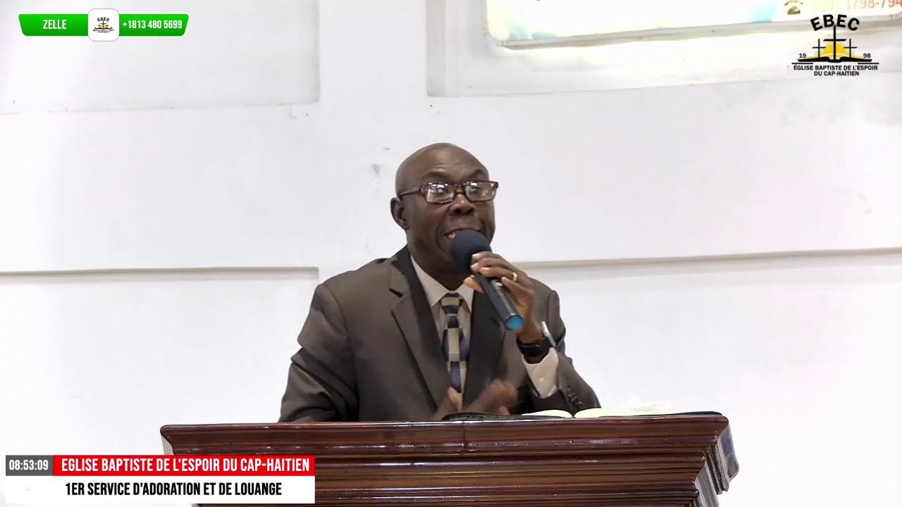 1er Service d'Adoration et de Louange, Dimanche 08 Fevrier 2026.