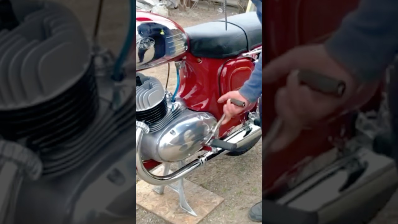 HAND START! Jawa 350