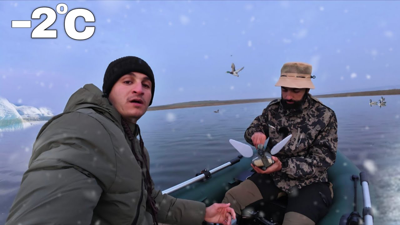 سافرت إلى تركيا لتجربة صيد البط في أقصى درجات البرد !! Türkiye 🥶🇹🇷