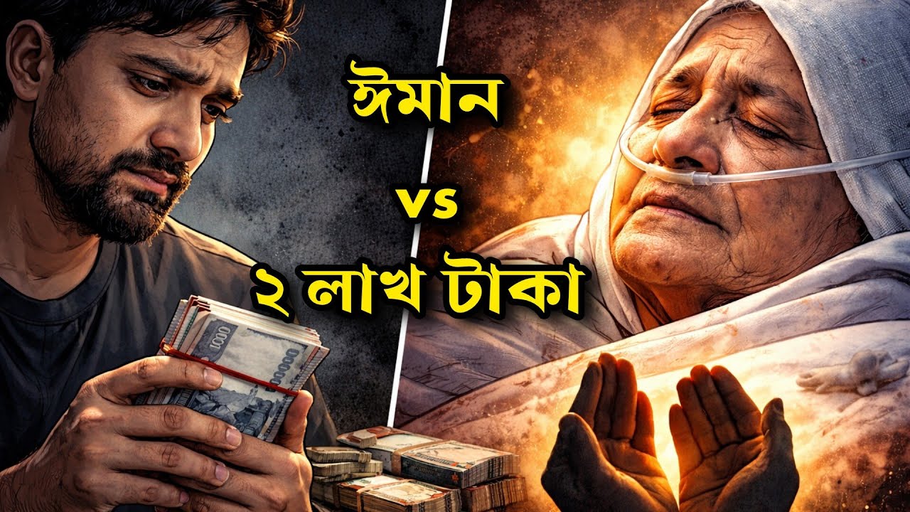 ঈমান vs 2 লাখ টাকা ! Islamic golpo bangla 