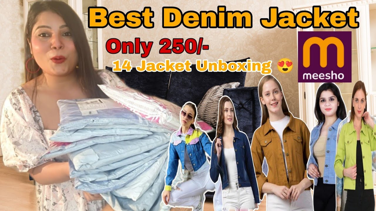 *Denim Jacket from Meesho #affordable #denim #jacket #denimjacket #denimjackets #meeshohaul
