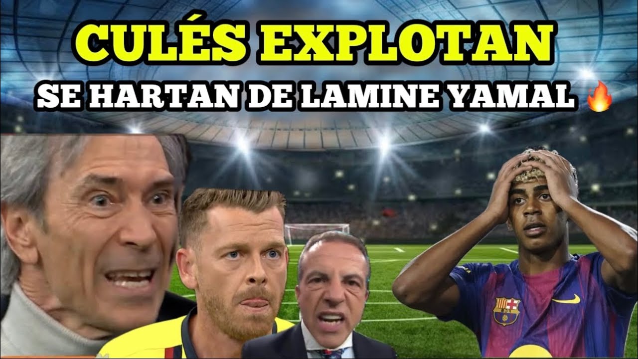 CULÉS EXPLOTAN Y SE HARTAN DE LAMINE YAMAL ¡EN DIRECTO! 😳😳