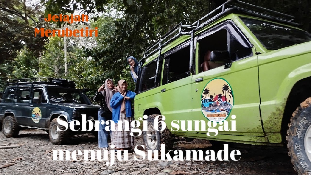 Sebrangi 6 sungai menuju Sukamade#merubetiri#sukamade#turtlesavelife