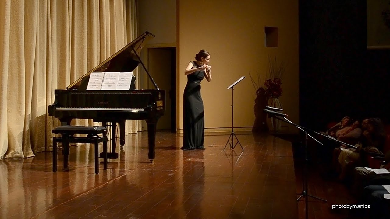 Theodore Antoniou: Lament for Michelle for flute solo, Natalia Gerakis