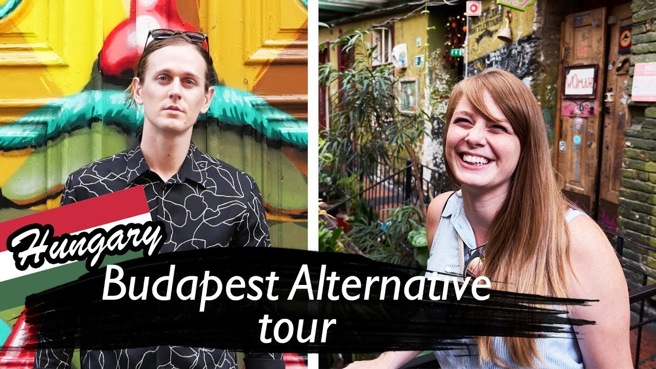 Budapest Hungary ALTERNATIVE CITY TOUR (Graffiti and Ruin Bars of Budpest)