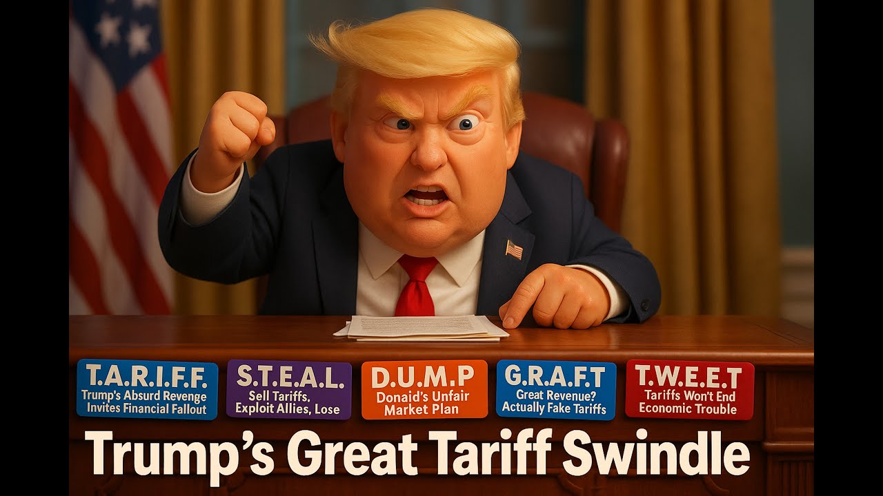 Trump&rsquo;s Tariff Song: Hilarious Satire on Trade Wars & Economic Fallout | Political Parody Music