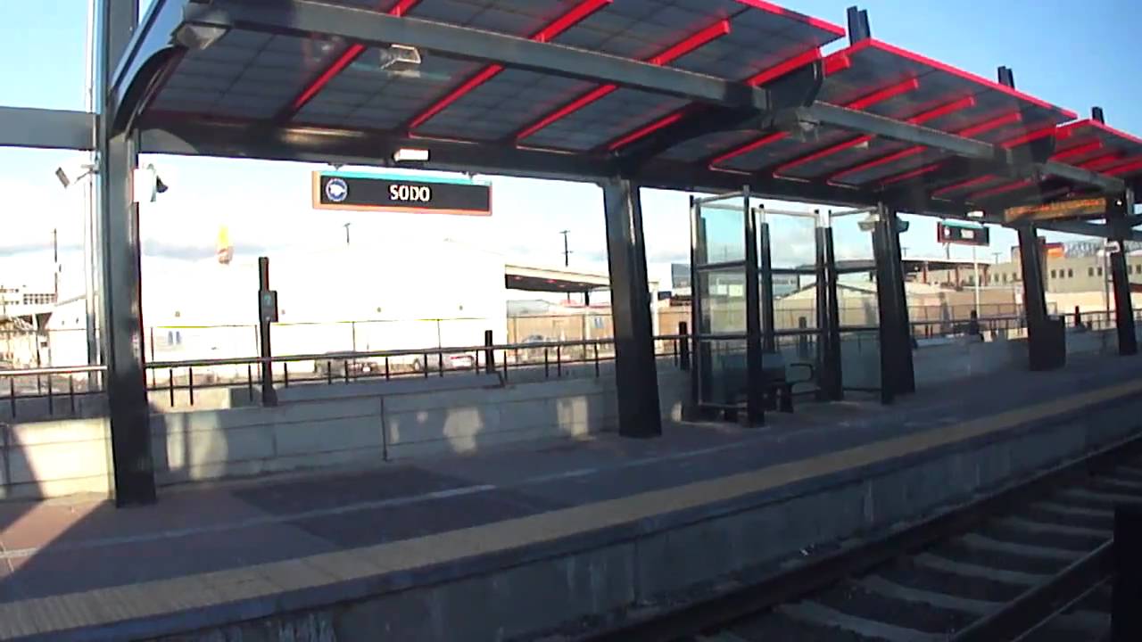 Seattle Seatac Airport-to-University Street Station on Link Light Rail 2011-02-25