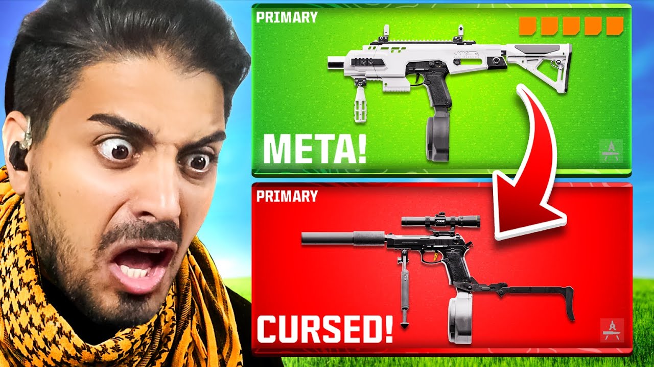 I Turned Every META gun in Warzone into The WORST Loadout