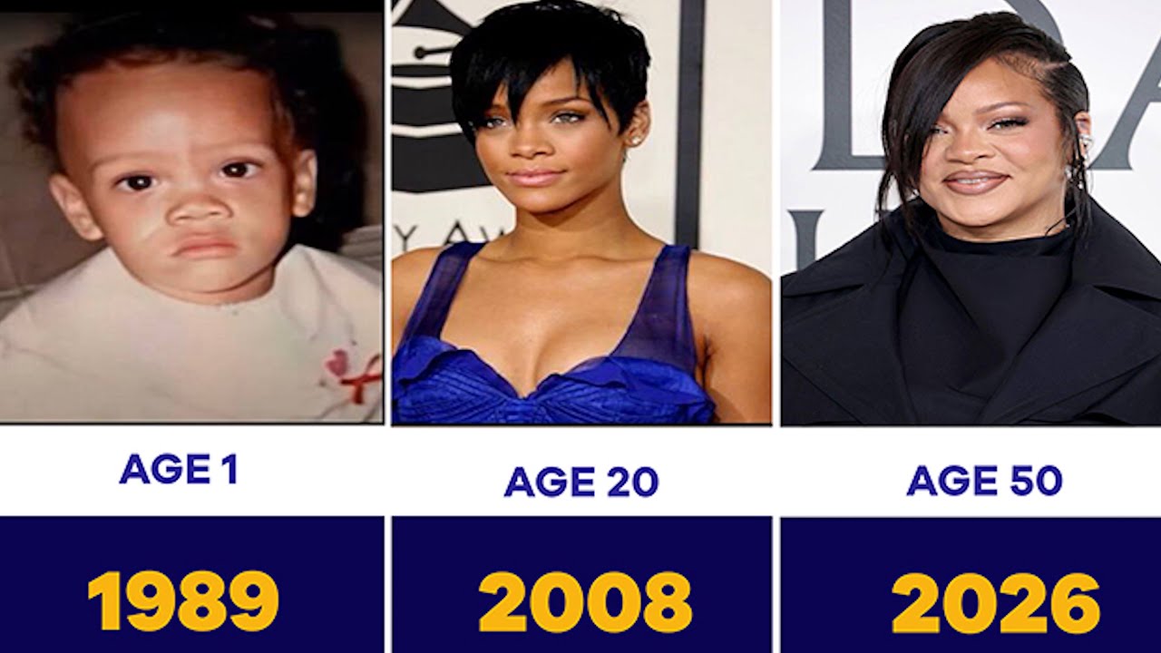 Rihanna - Transformation From 1 to 38 Years Old (1989 - 2026)
